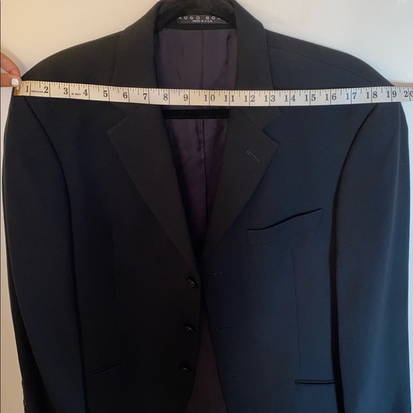 Hugo Boss - Men’s Sport Coat Suit Jacket (100% Virgin Wool) Size: 40R - Picture 7 of 15